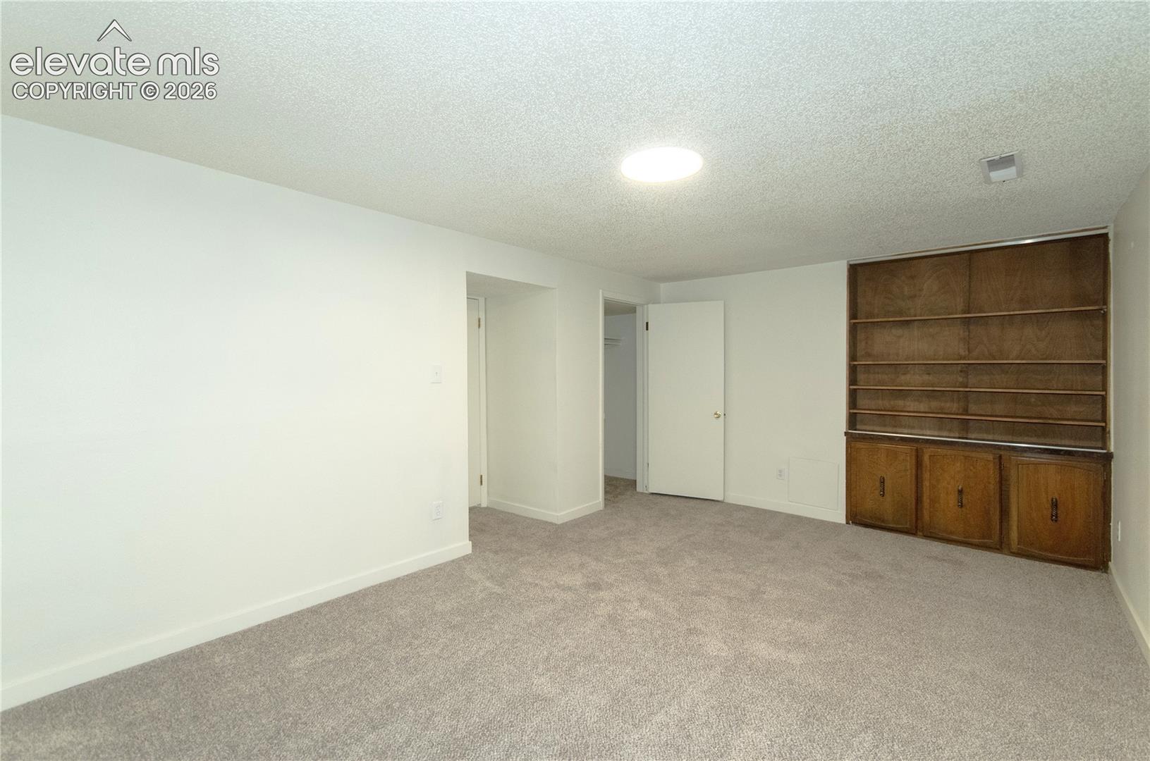 Basement bedroom