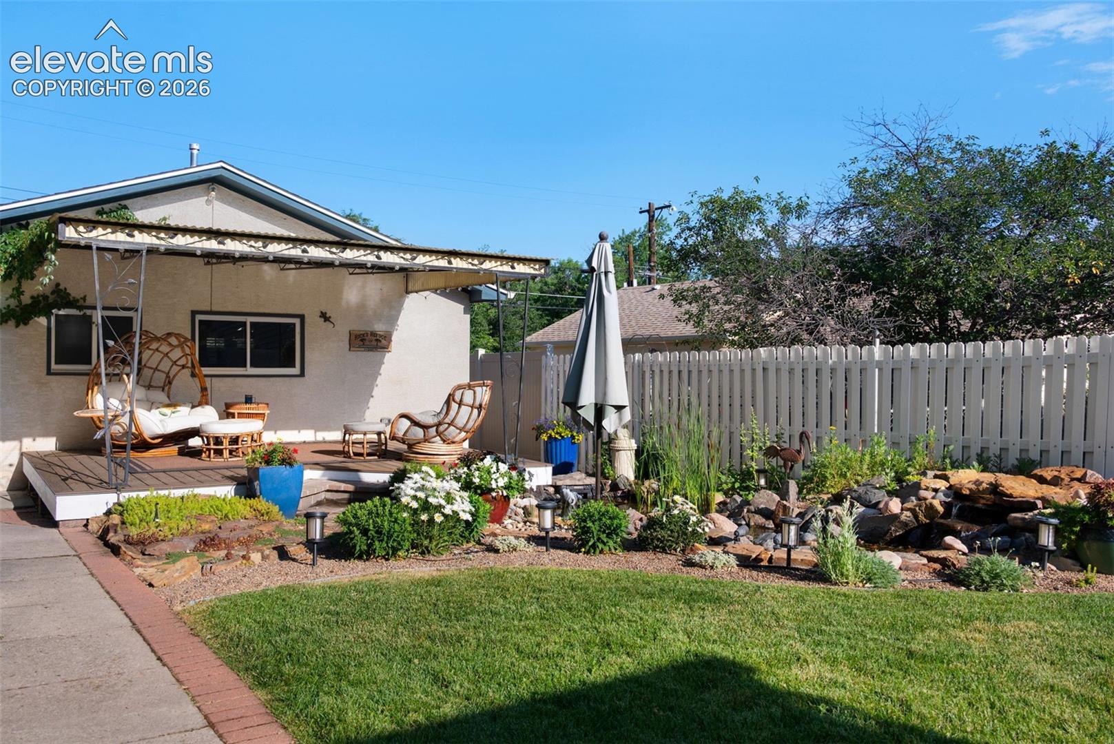 2nd covered deck for added outdoor entertaining choices