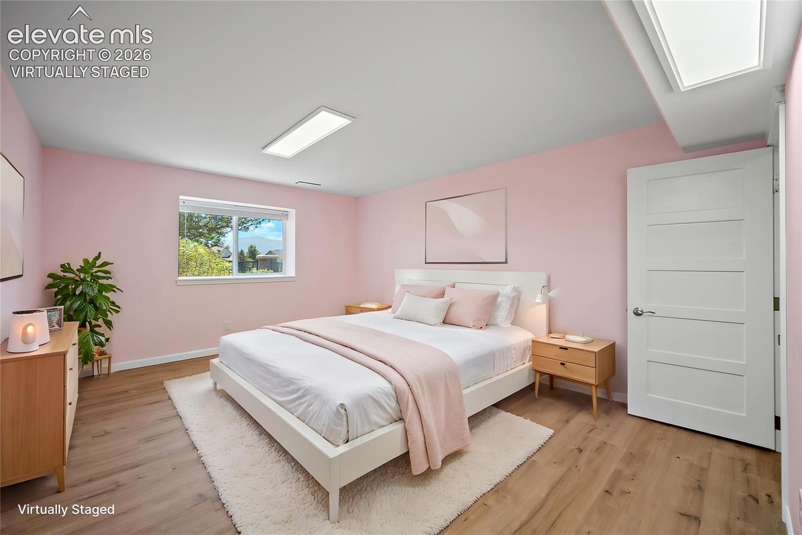 Virtually Staged - 5th Bedroom - Basement
