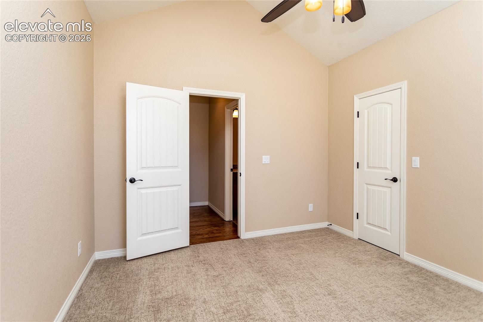 Second main level bedroom
