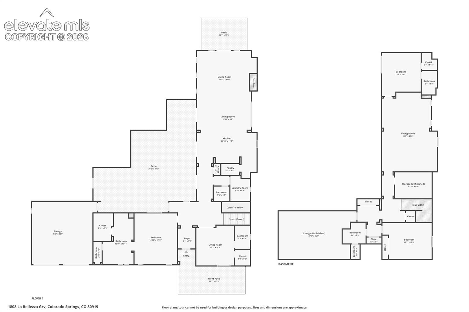 1808 La Bellezza Grv, Colorado Springs, CO 80919