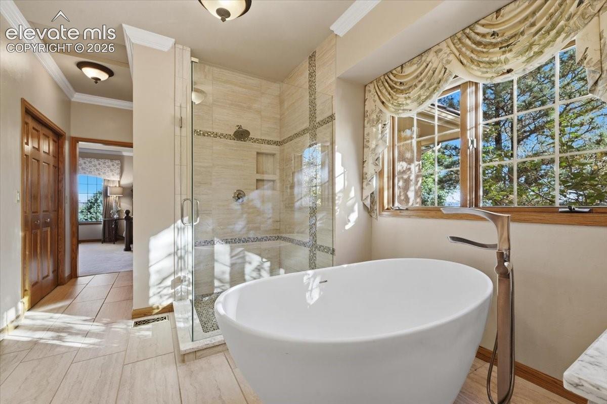 Finished in the finest way, this room includes incredible craftsmanship throughout. 