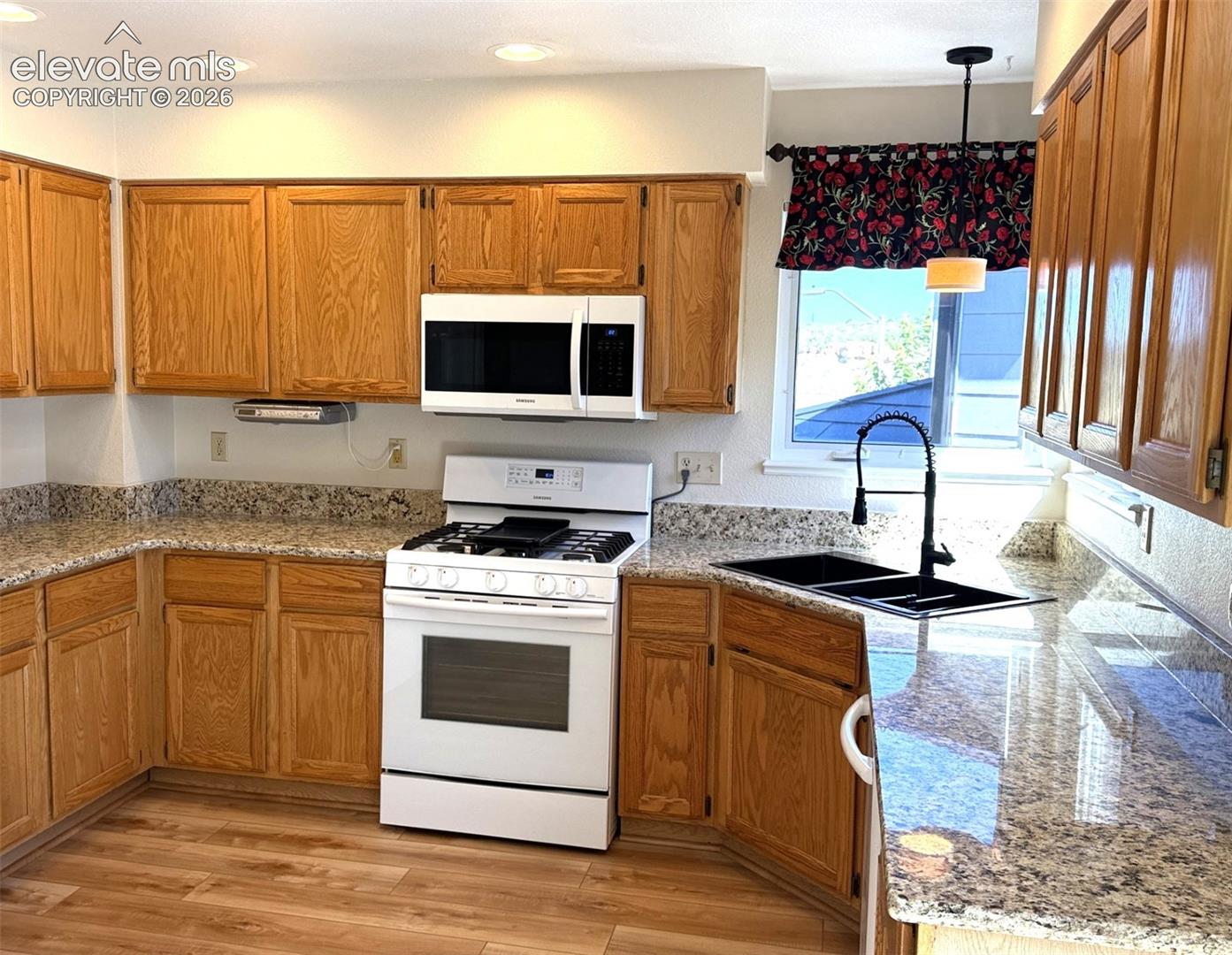 Remodeled kitchen