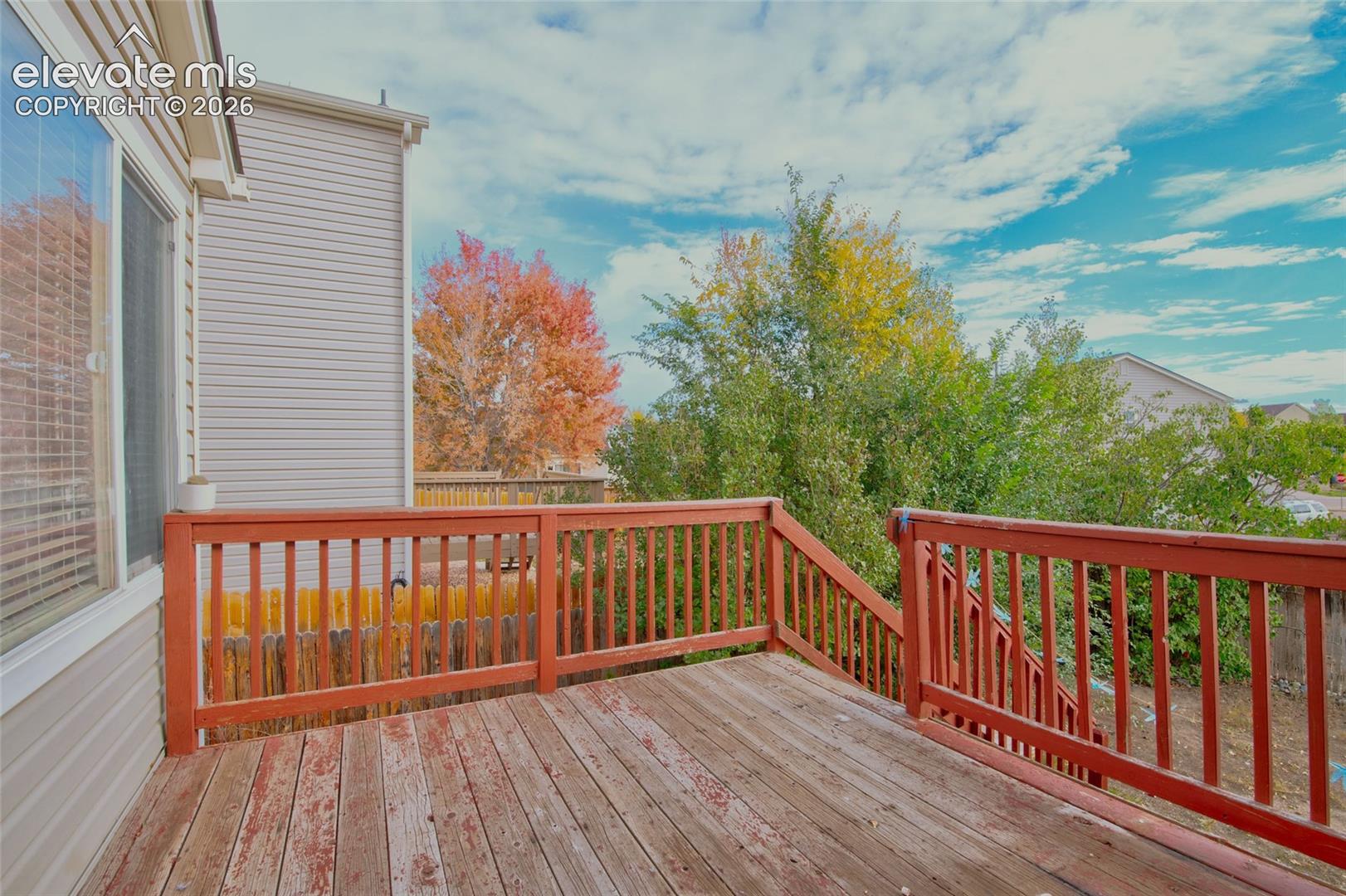 Back deck