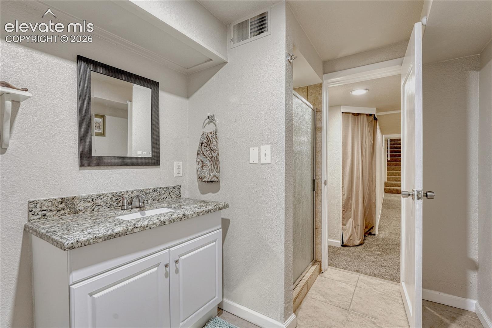 Basement bathroom