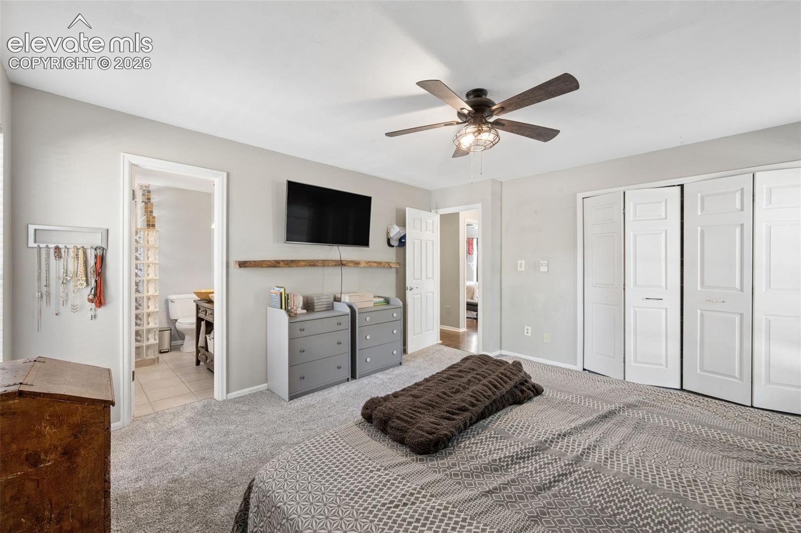 Primary main level bedroom