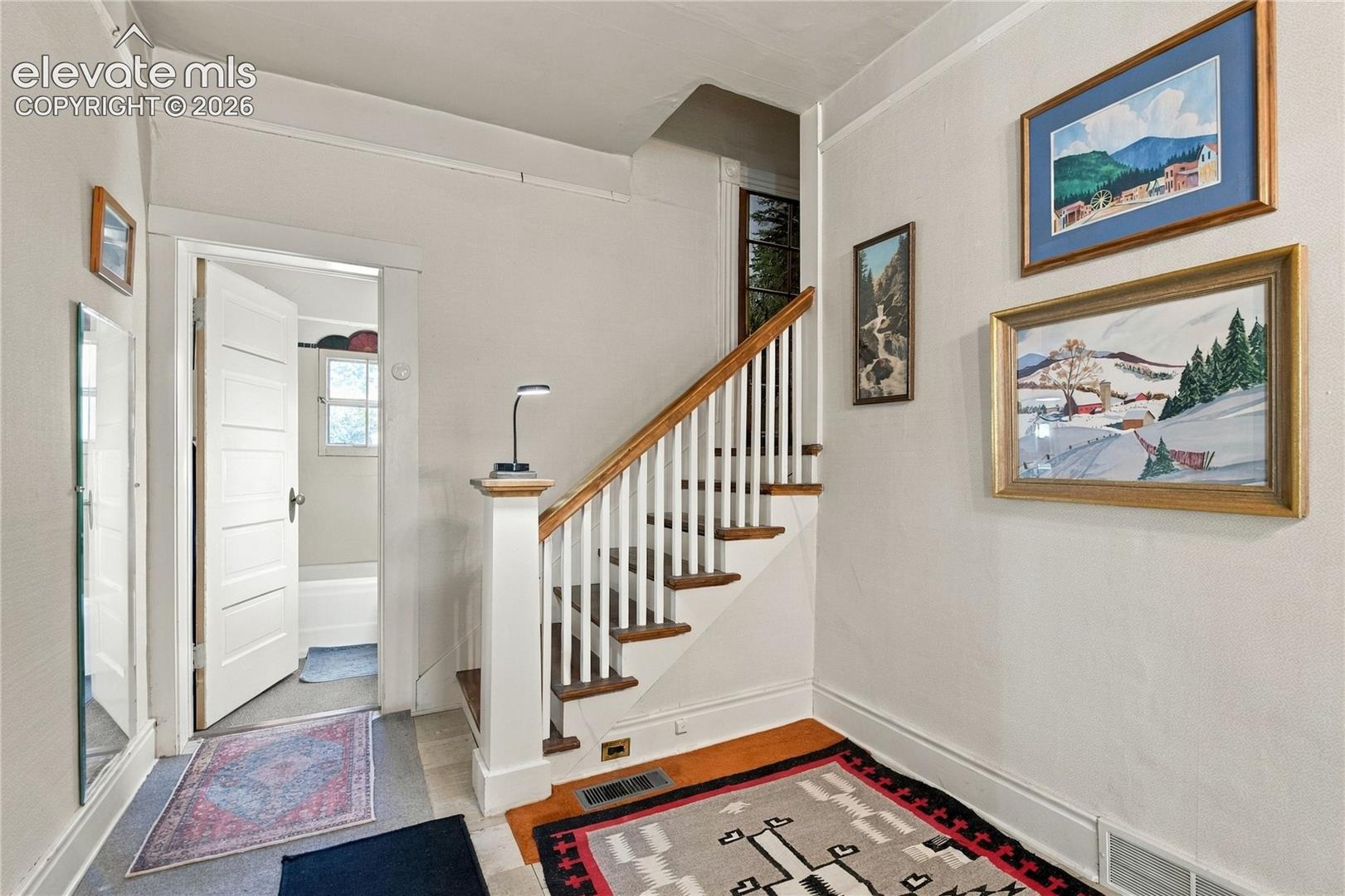 Upstairs find 3 bedrooms