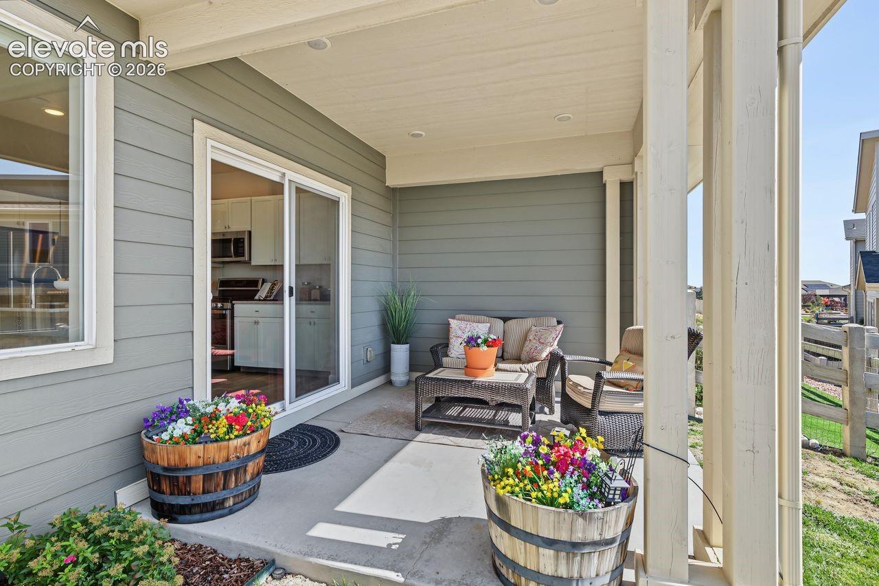 Awesome covered patio