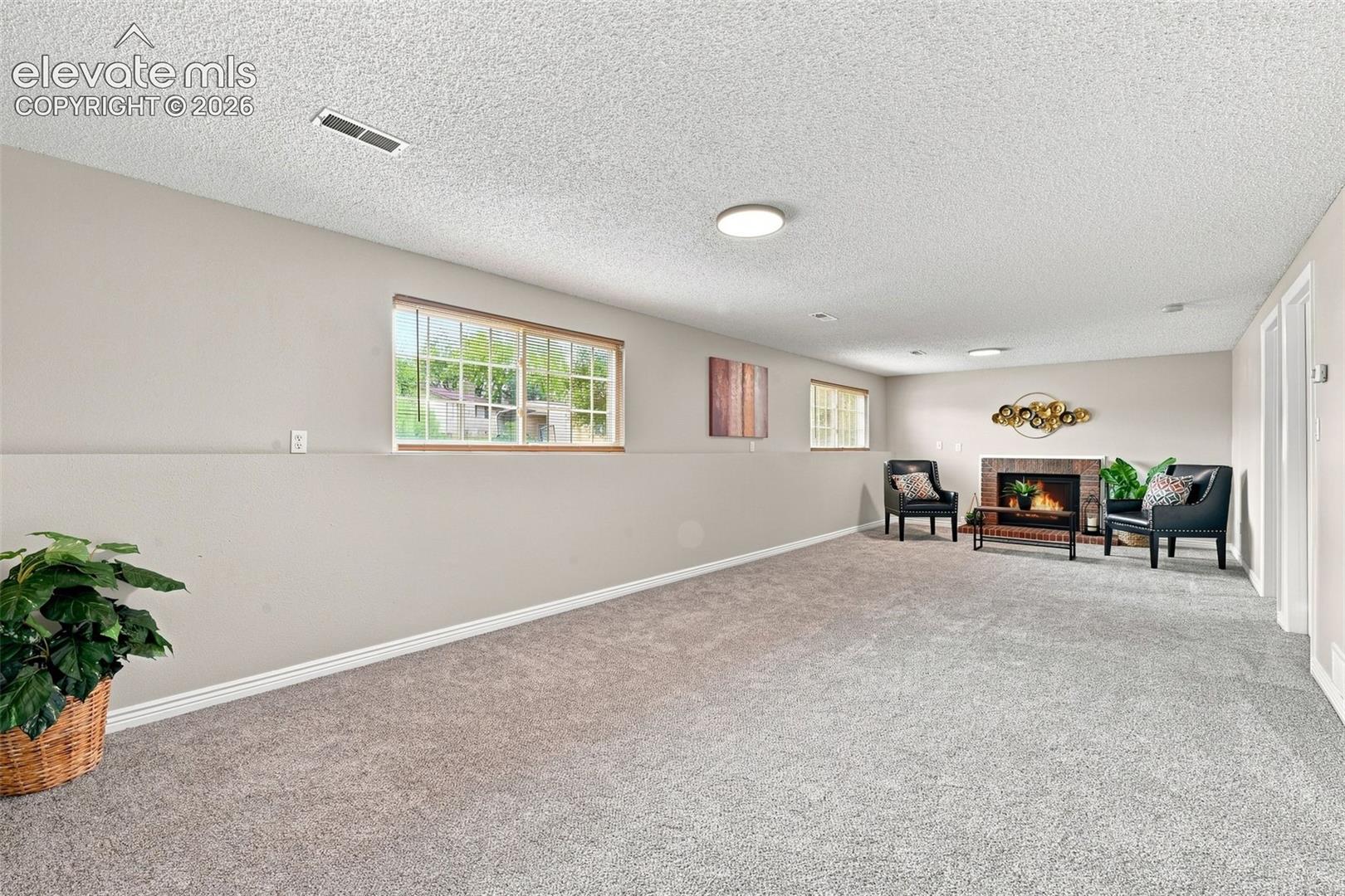 Family/Game Room area lower level