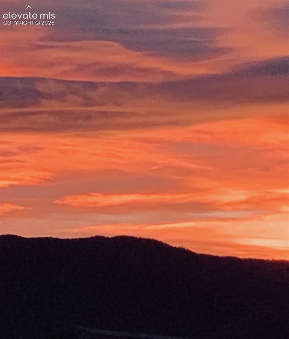 Sunset view from home