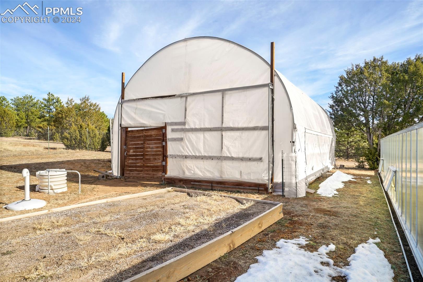 New Hoop House Covering Material