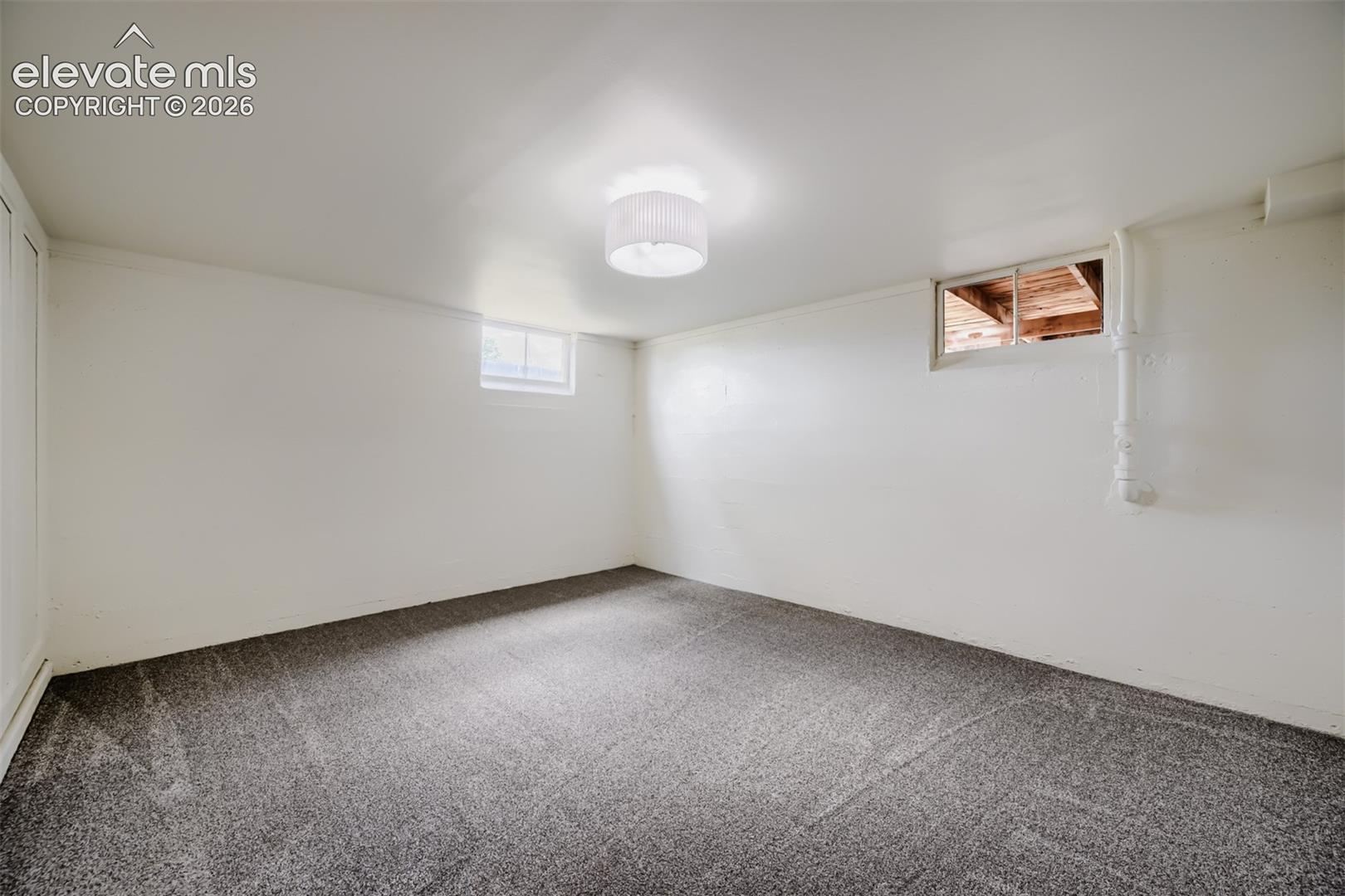 Basement non-conforming bedroom