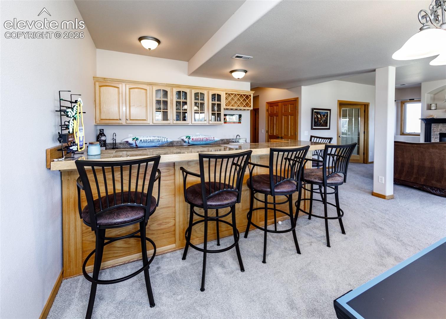 Wet Bar in family room