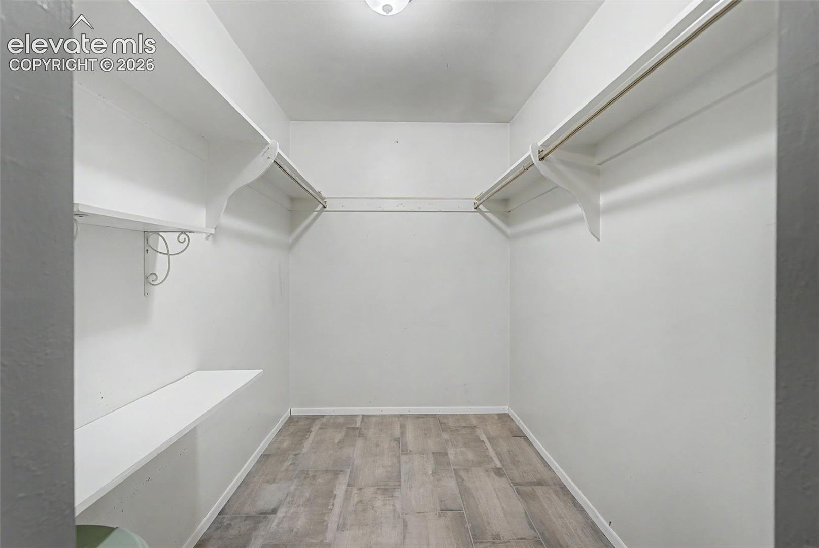 Generous Walk-In Closet
