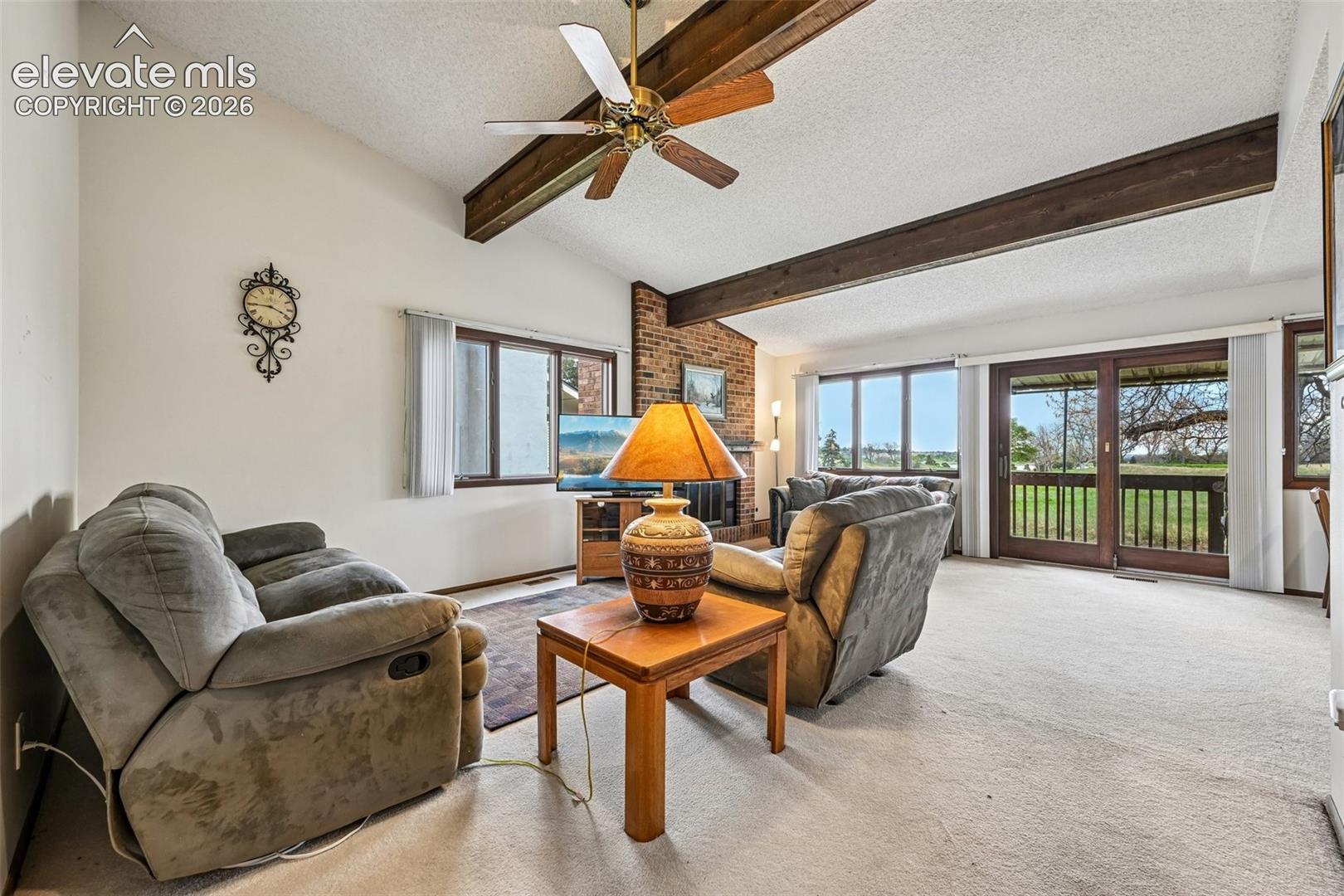 Beautiful wood beams