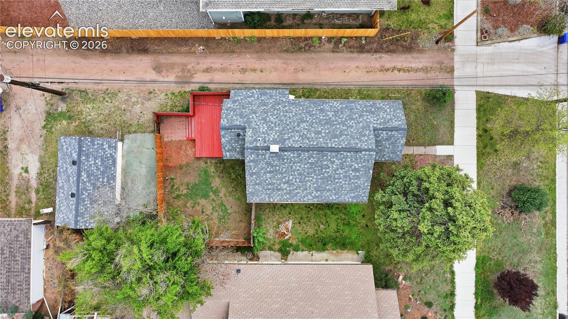 Aerial of property