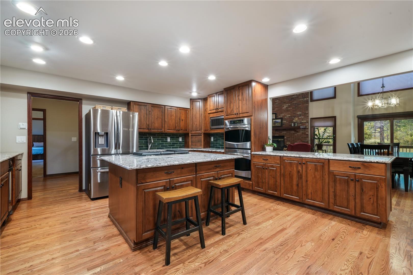 Large walk-in pantry and tons of storage