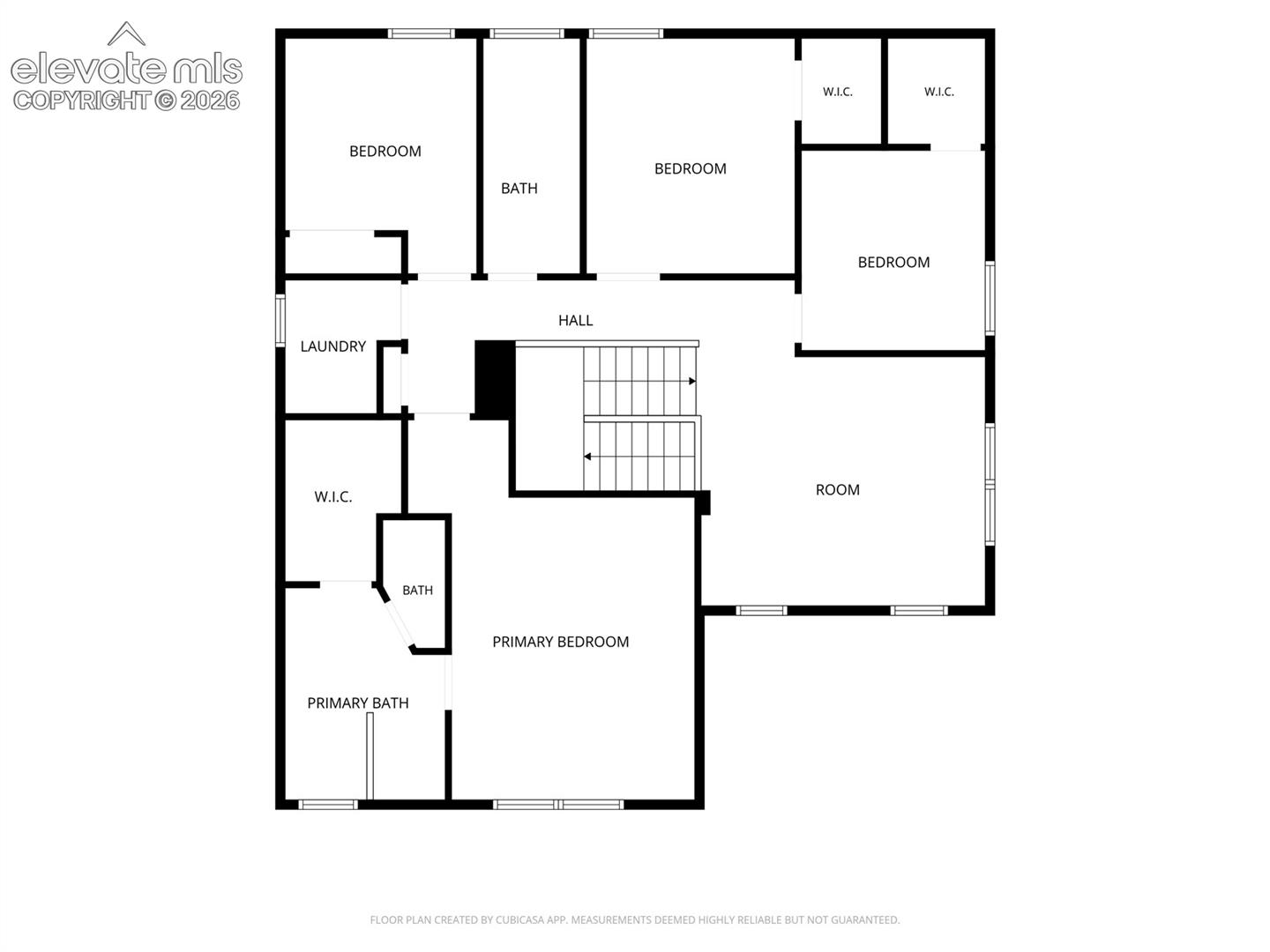 Floor plan - Upper Level