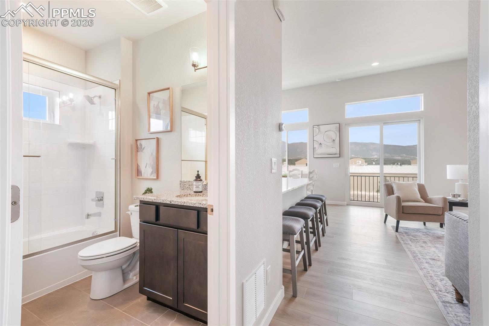 This photo is from the same floor plan next door.