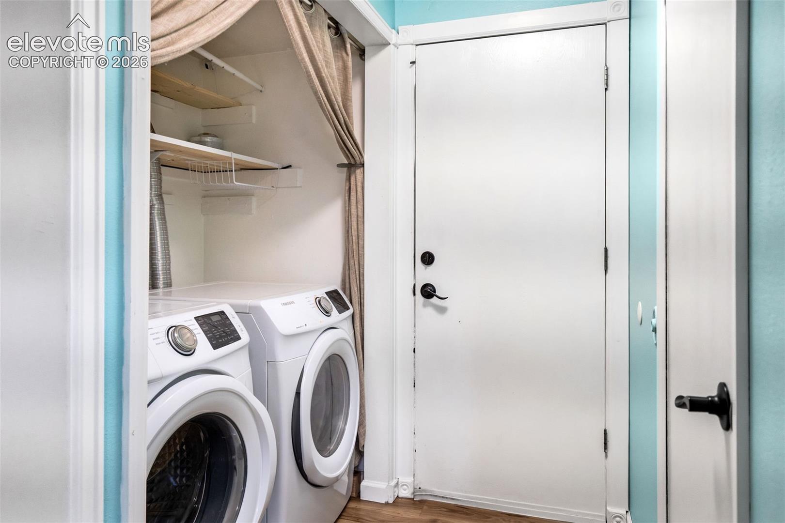 main level laundry 