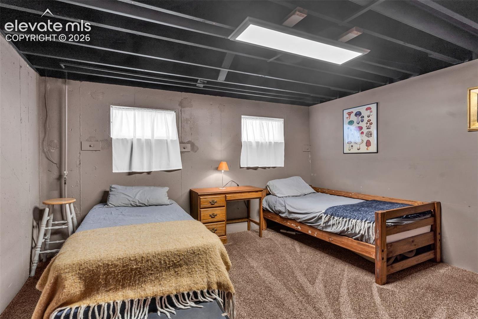 Non Conforming bedroom in basement