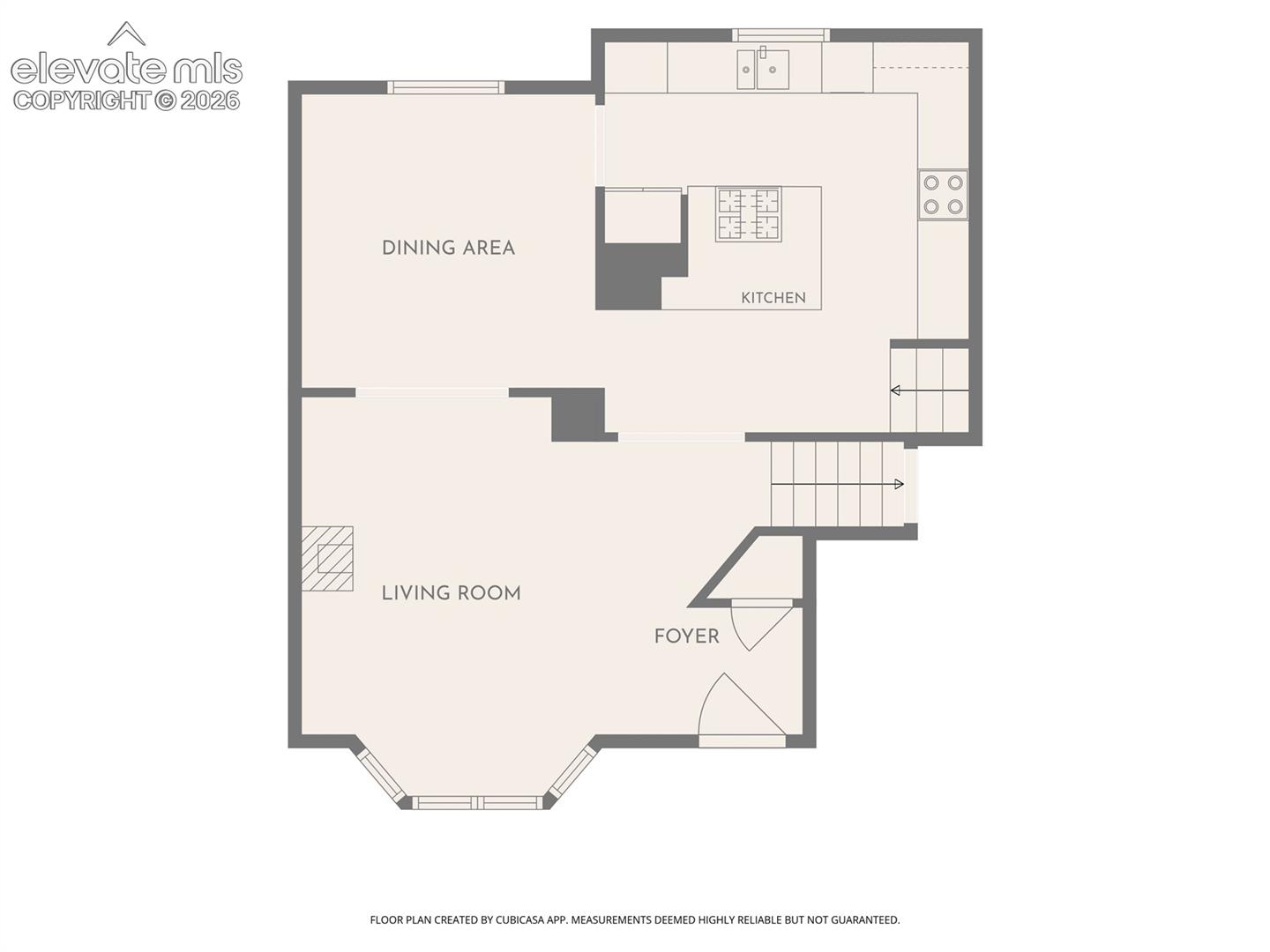 Main level layout