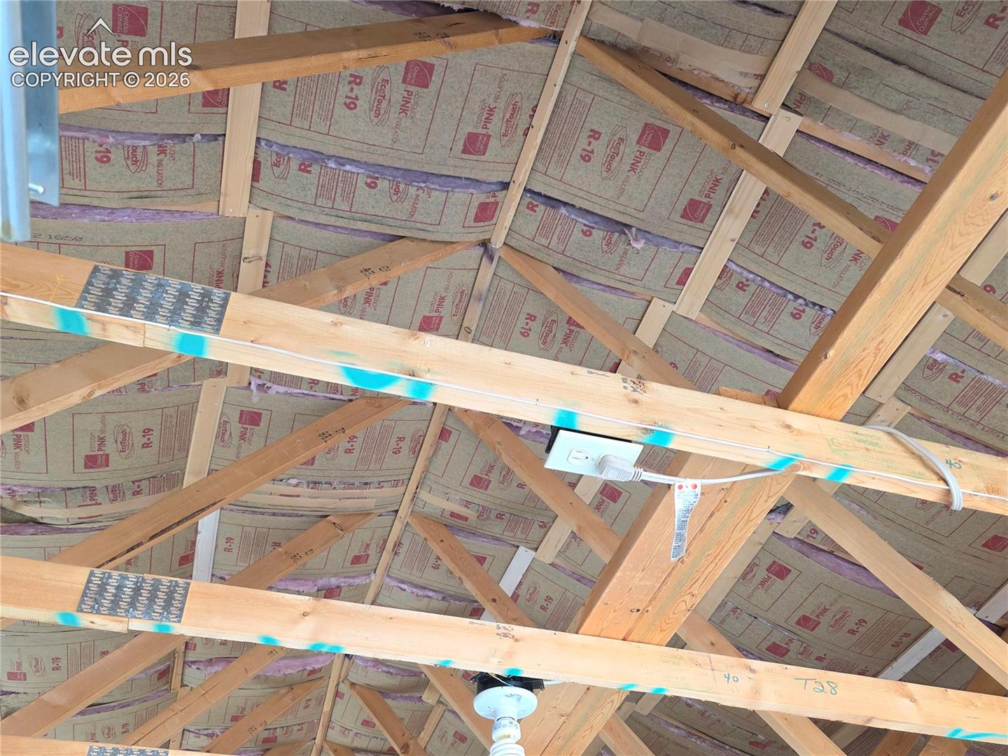 Well insulated with R19, walls are sided with wood