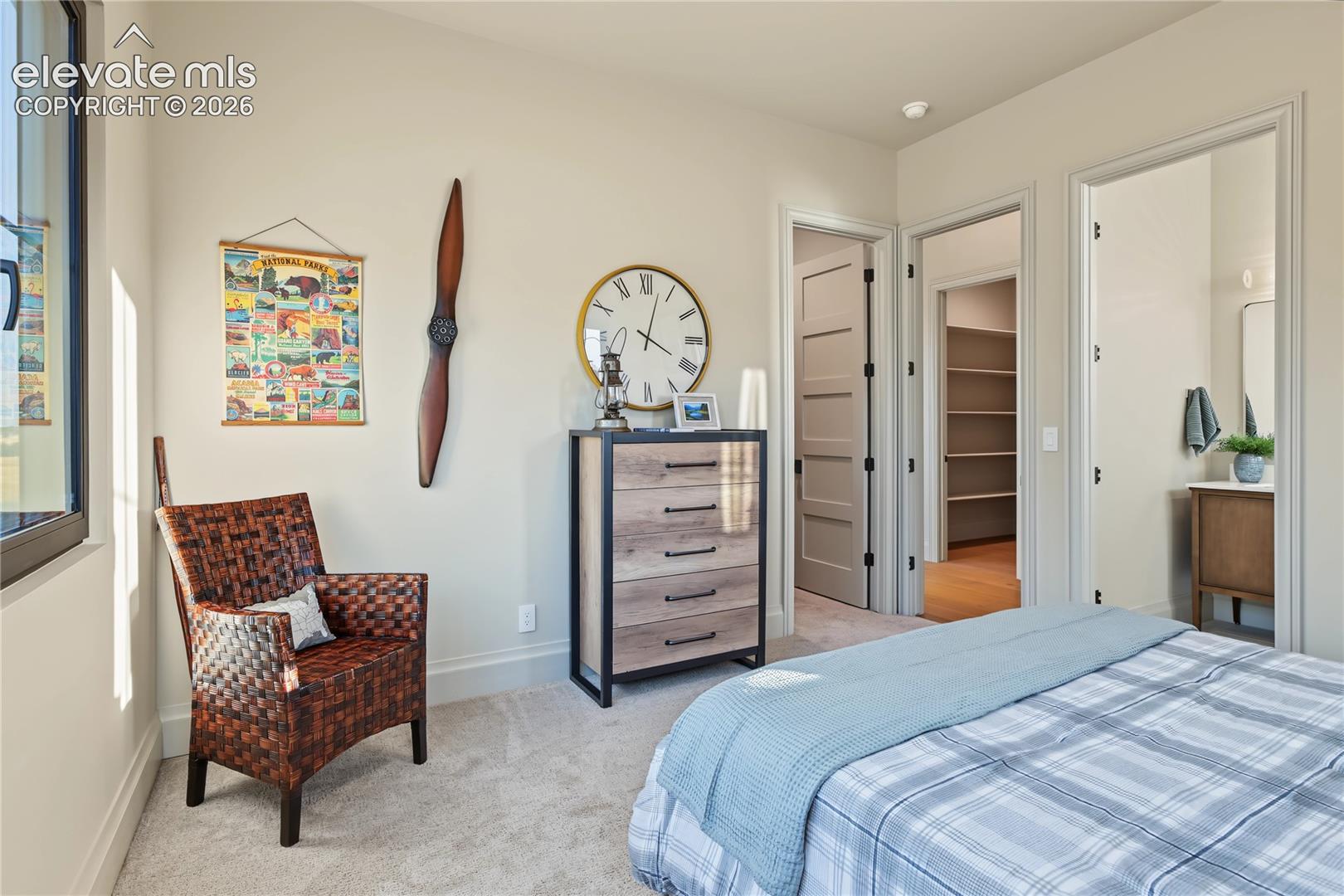 This third bedroom has its own ensuite
