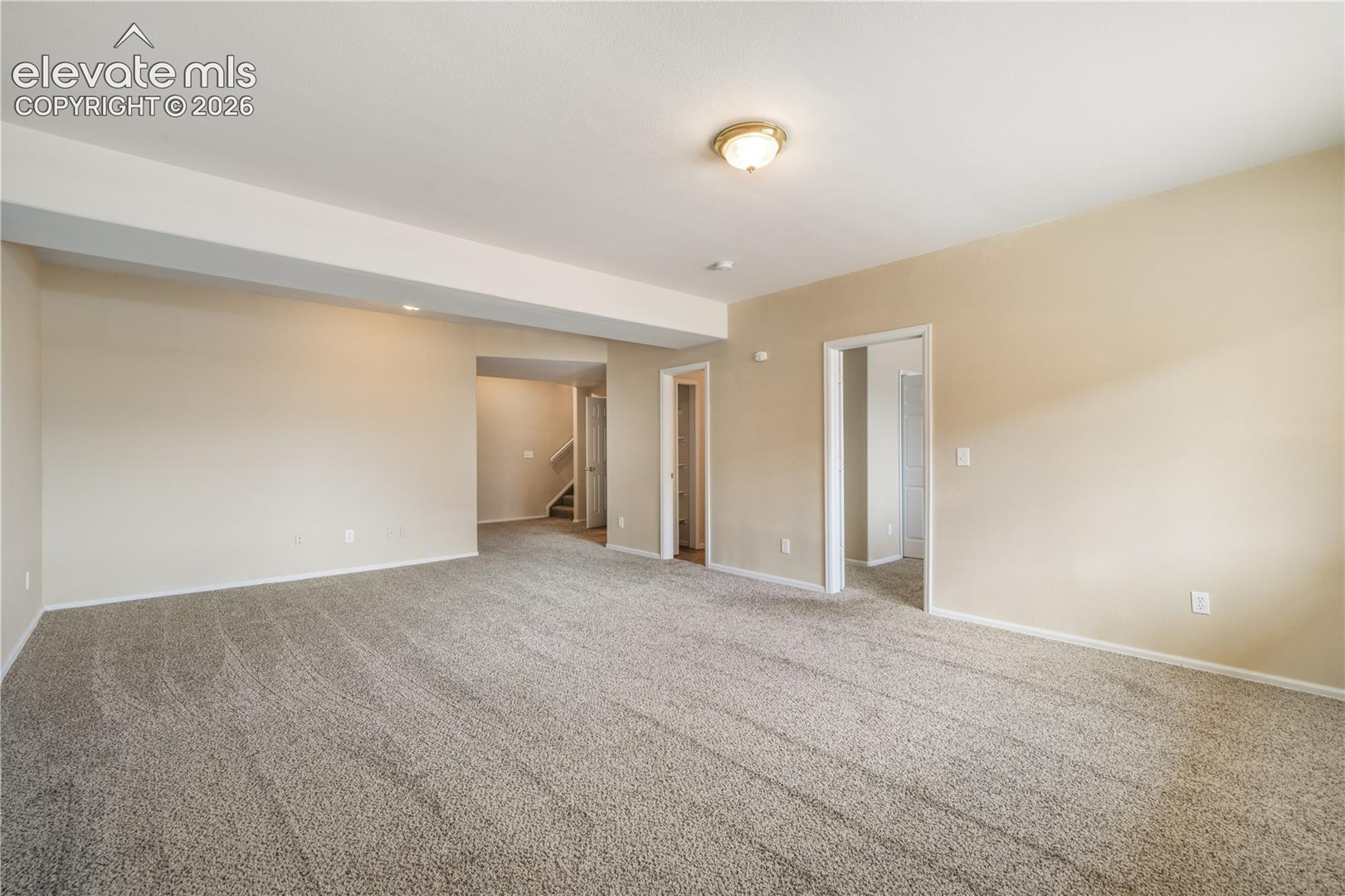 Basement family room