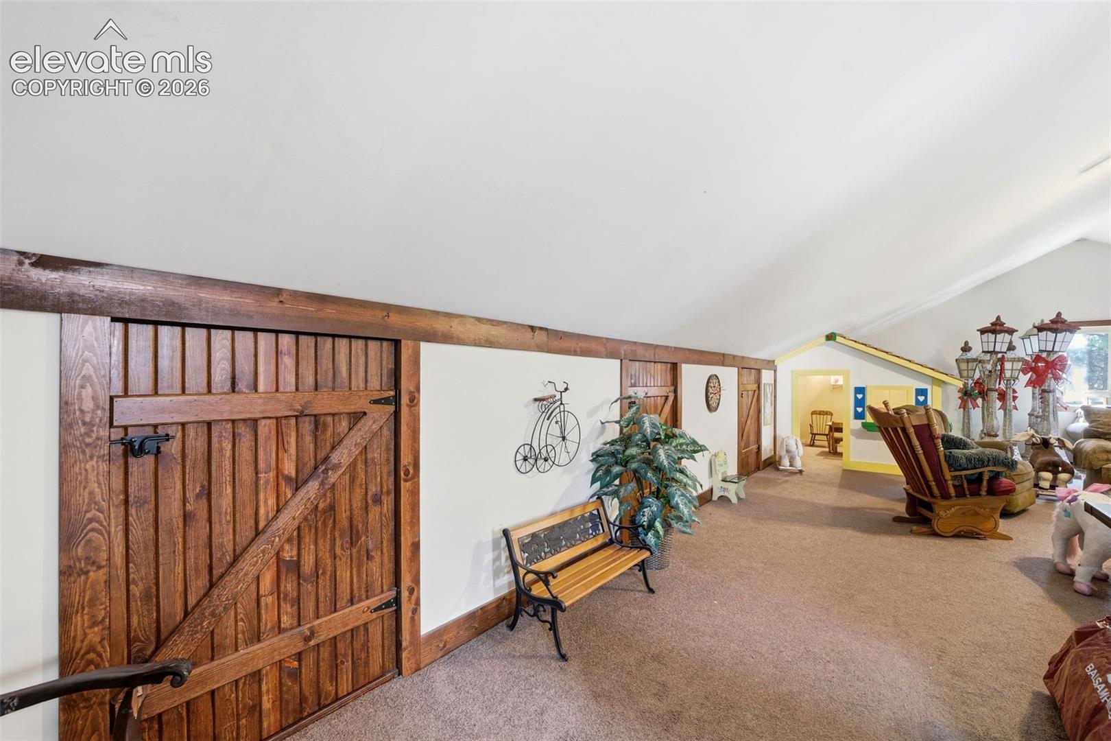 Loft above garage