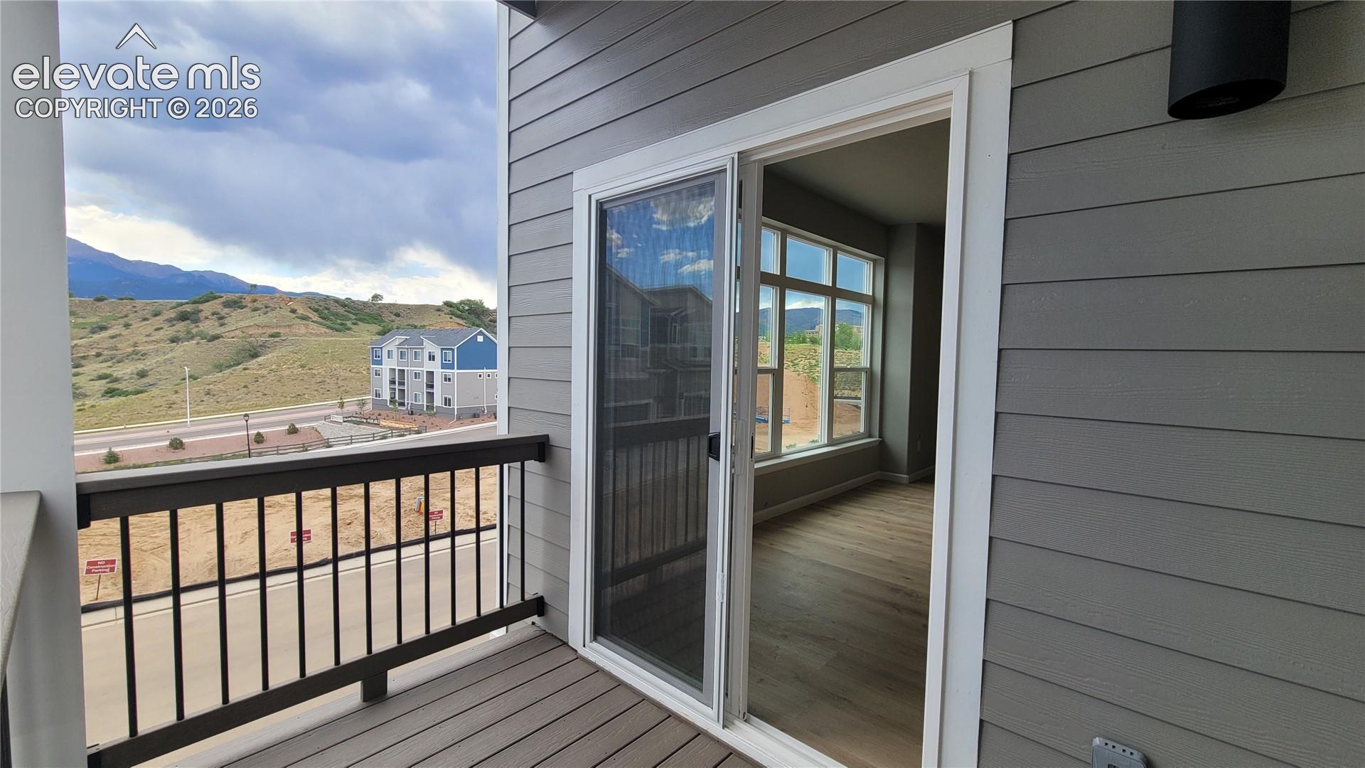 Composite Deck off the Living Room! 