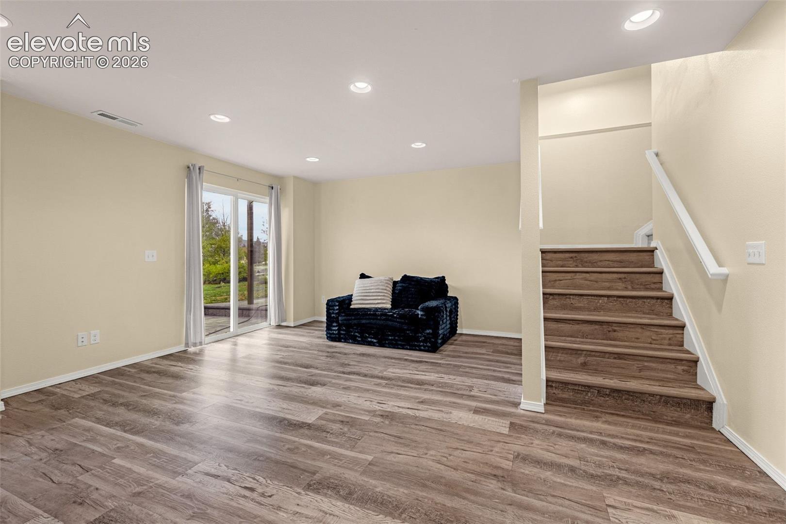 Basement family room