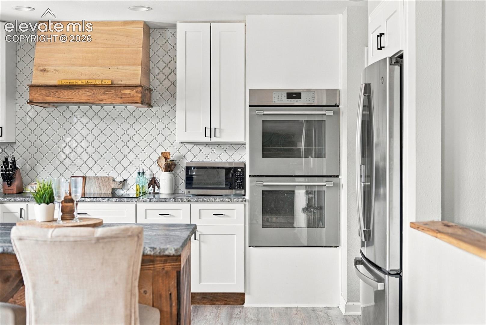 Stainless steel double wall ovens