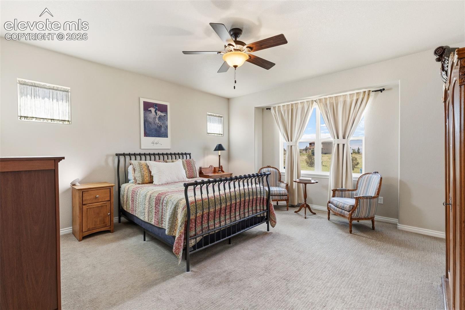 Primary bedroom on main floor