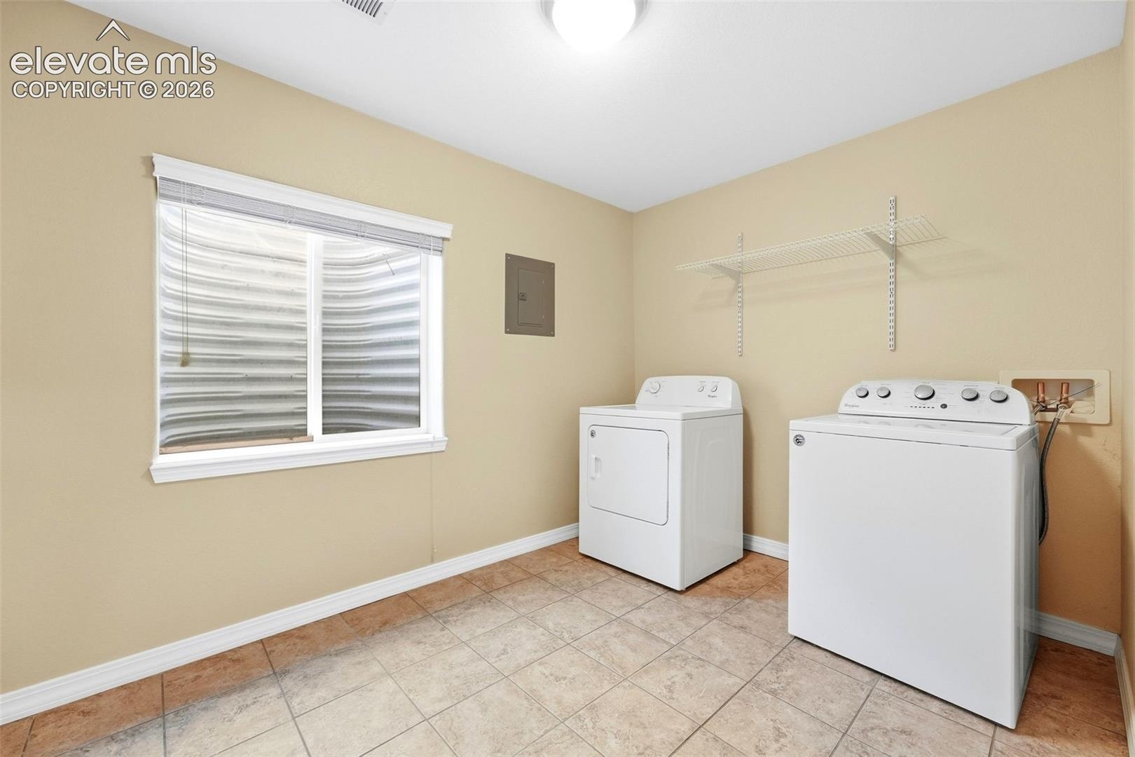 Large Laundry Room in Basement with Stub for Sink