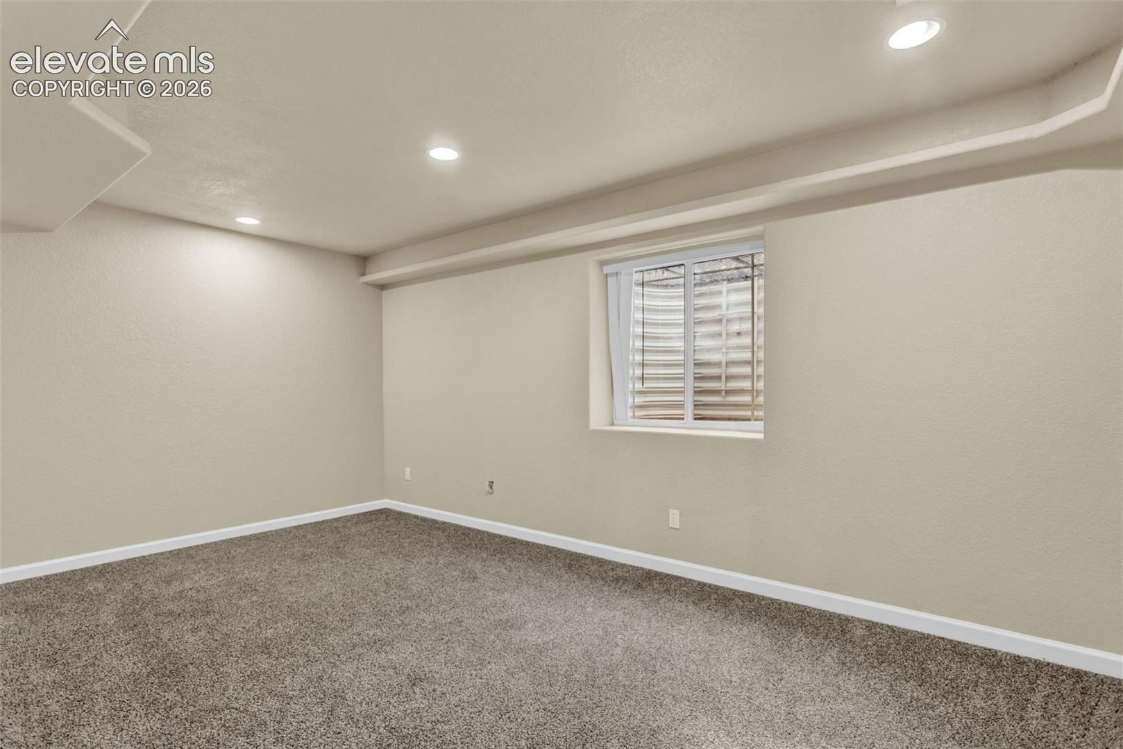 Bedroom #5 - basement; log furniture options in garage