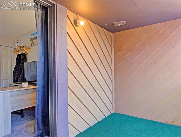 Upstairs deck off office/second bedroom