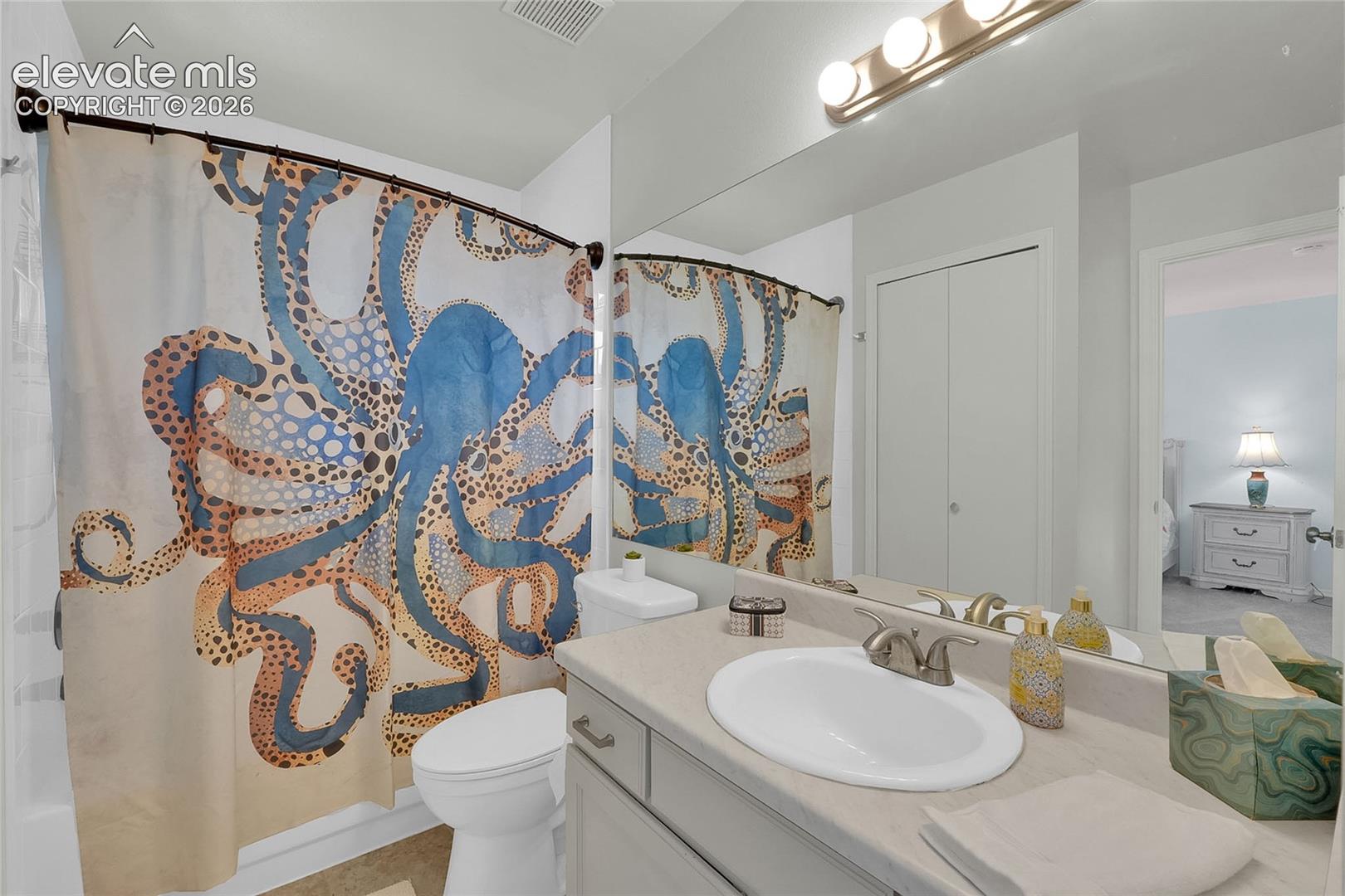 Jack-n-Jill bathroom