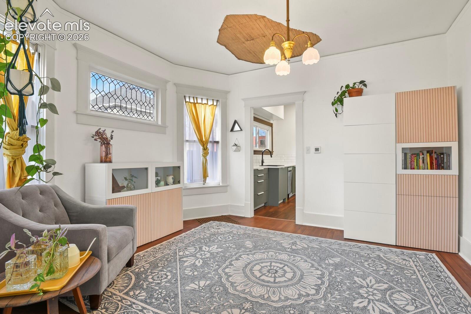 Refreshed interior spaces that preserve the home’s original charm