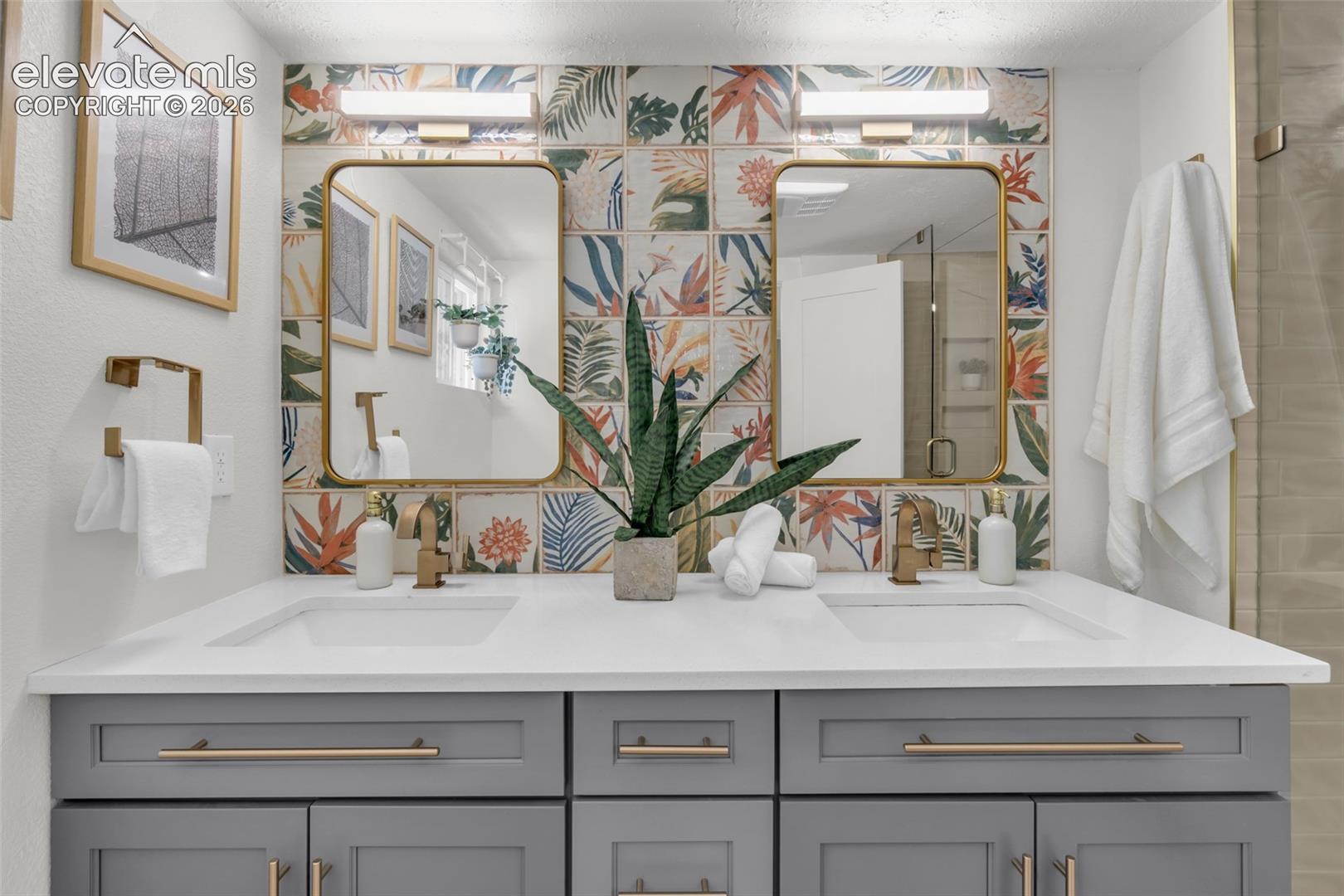 Spa-inspired bathroom