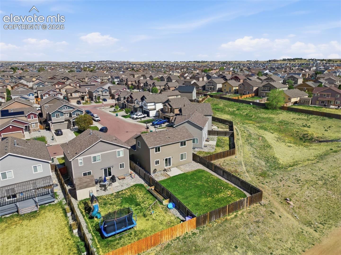 Open space behind this lot means minimal neighnors!