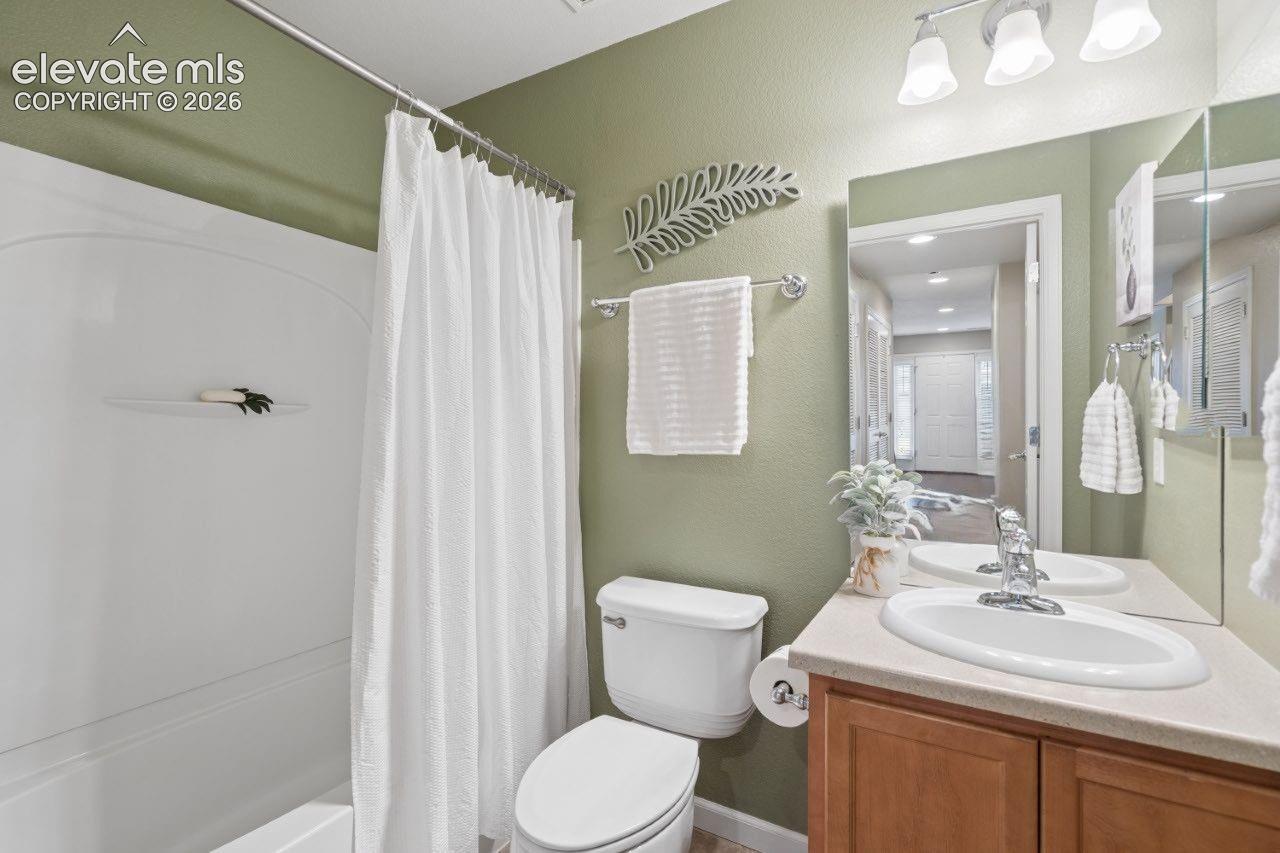 Lower level bathroom