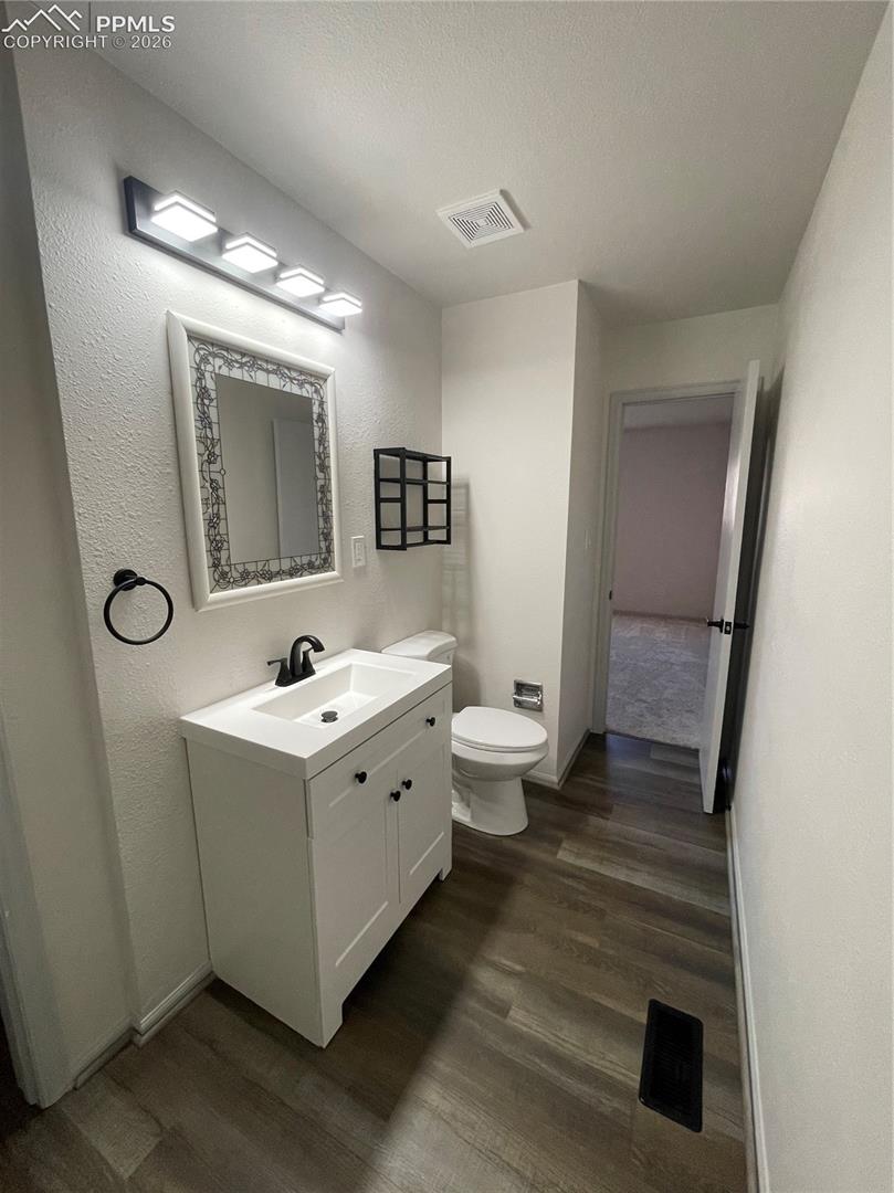 2 Piece Bath Off Master Bedroom