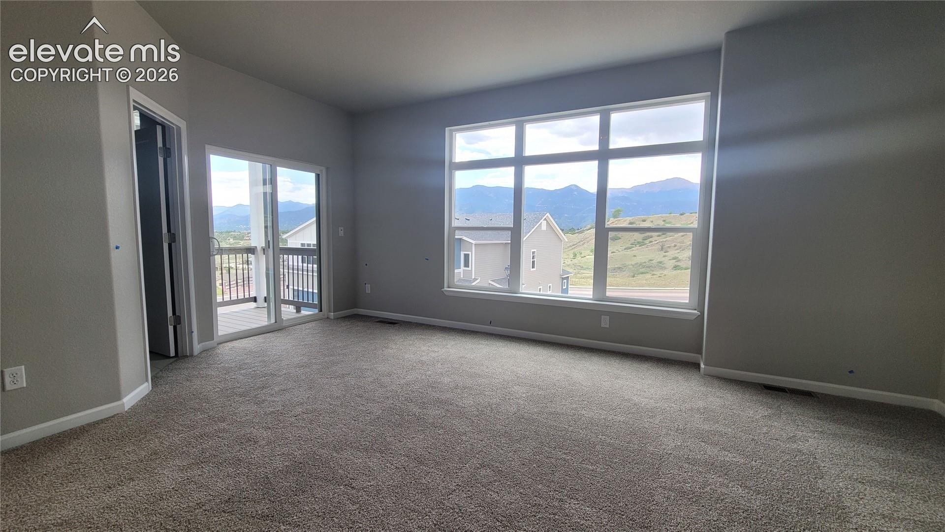 Primary Suite is accompanied with a 3/4 bathroom, walk-in closet, and a private composite deck! 