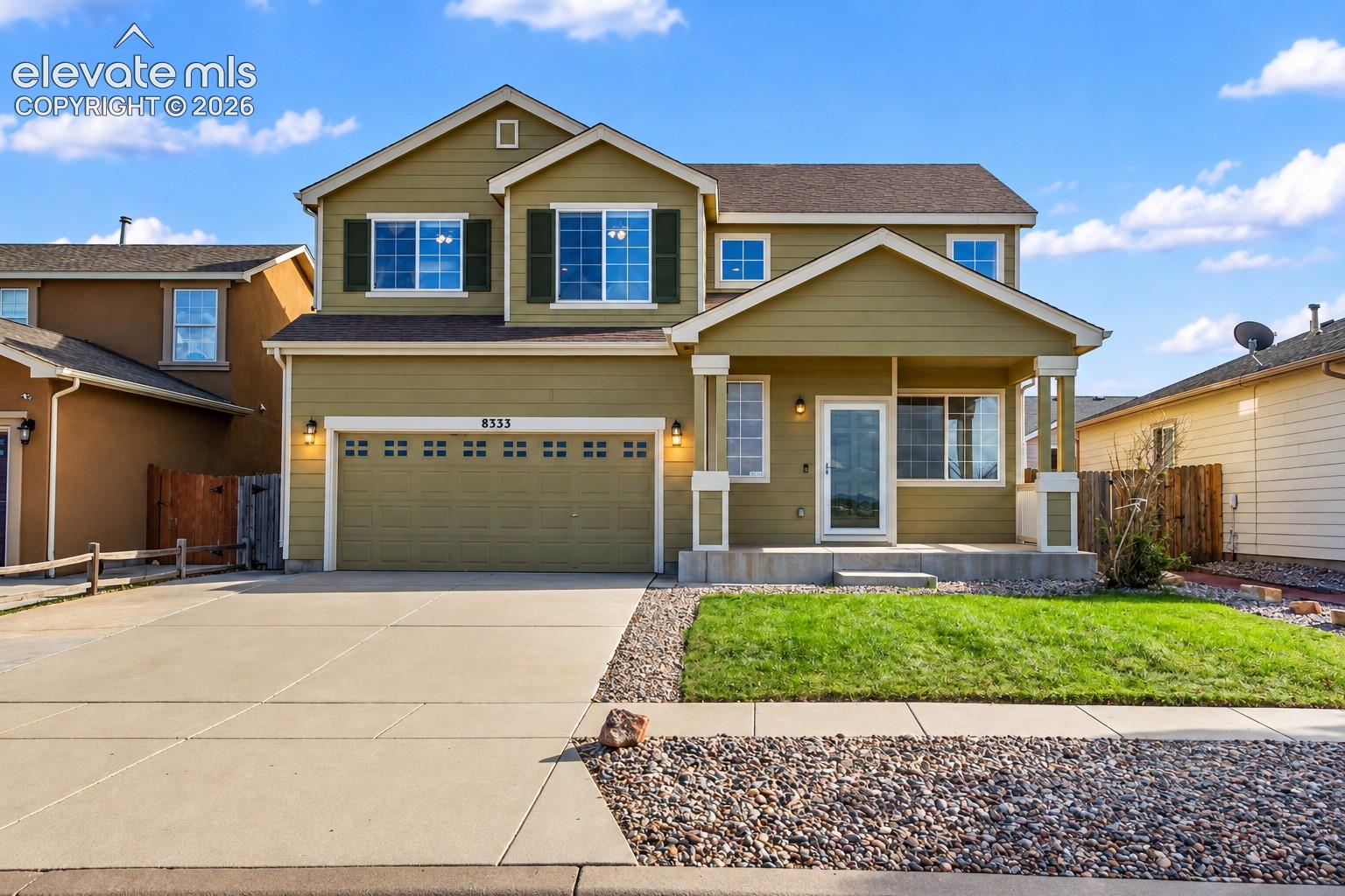 Beautiful 2 story home with great curb appeal and landscaped yard.