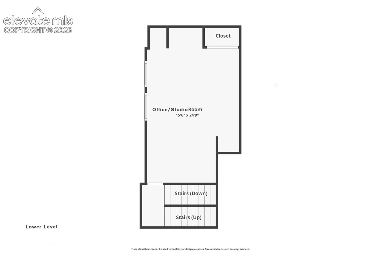This represents the lower level which is garden level.