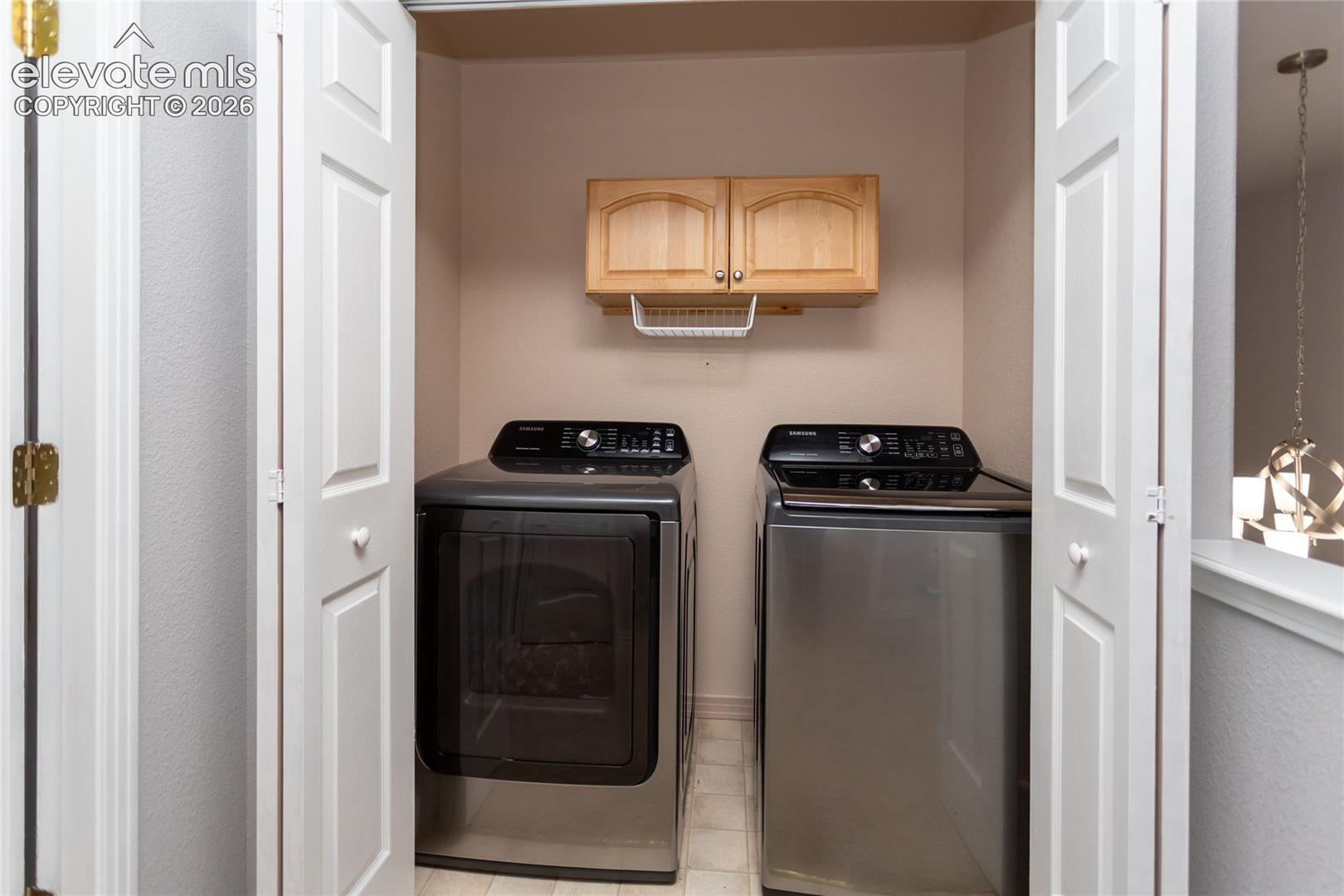 Upstairs laundry