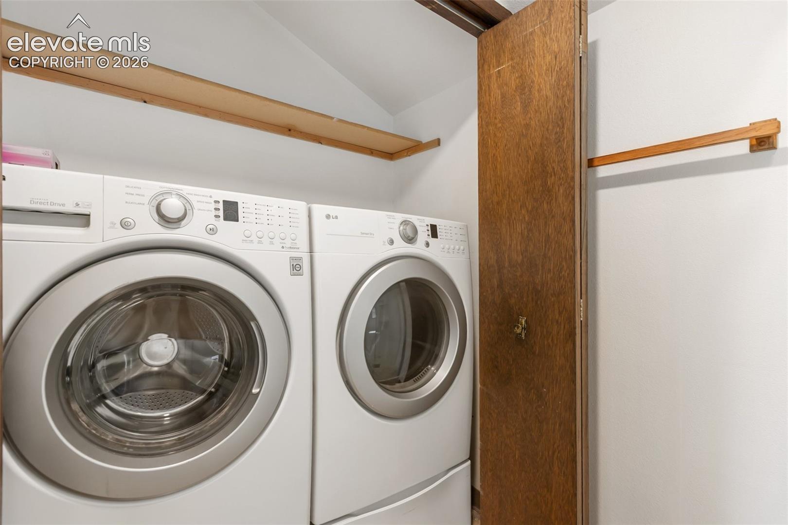 Washer Dryer in Master Bathroom