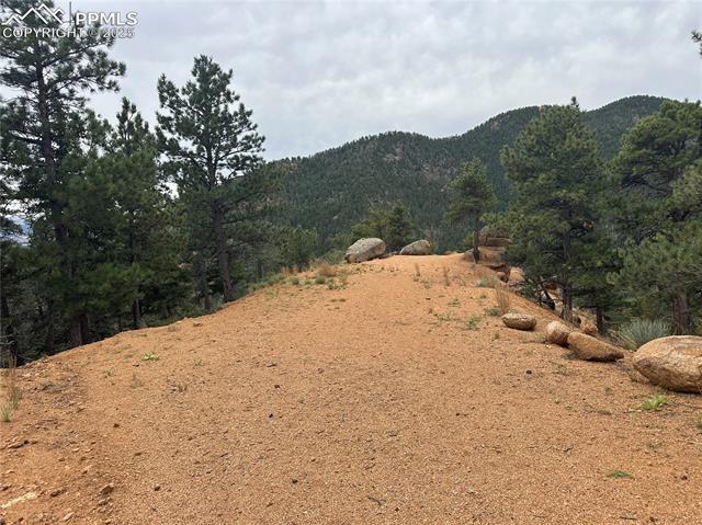 Build site with mountain views
