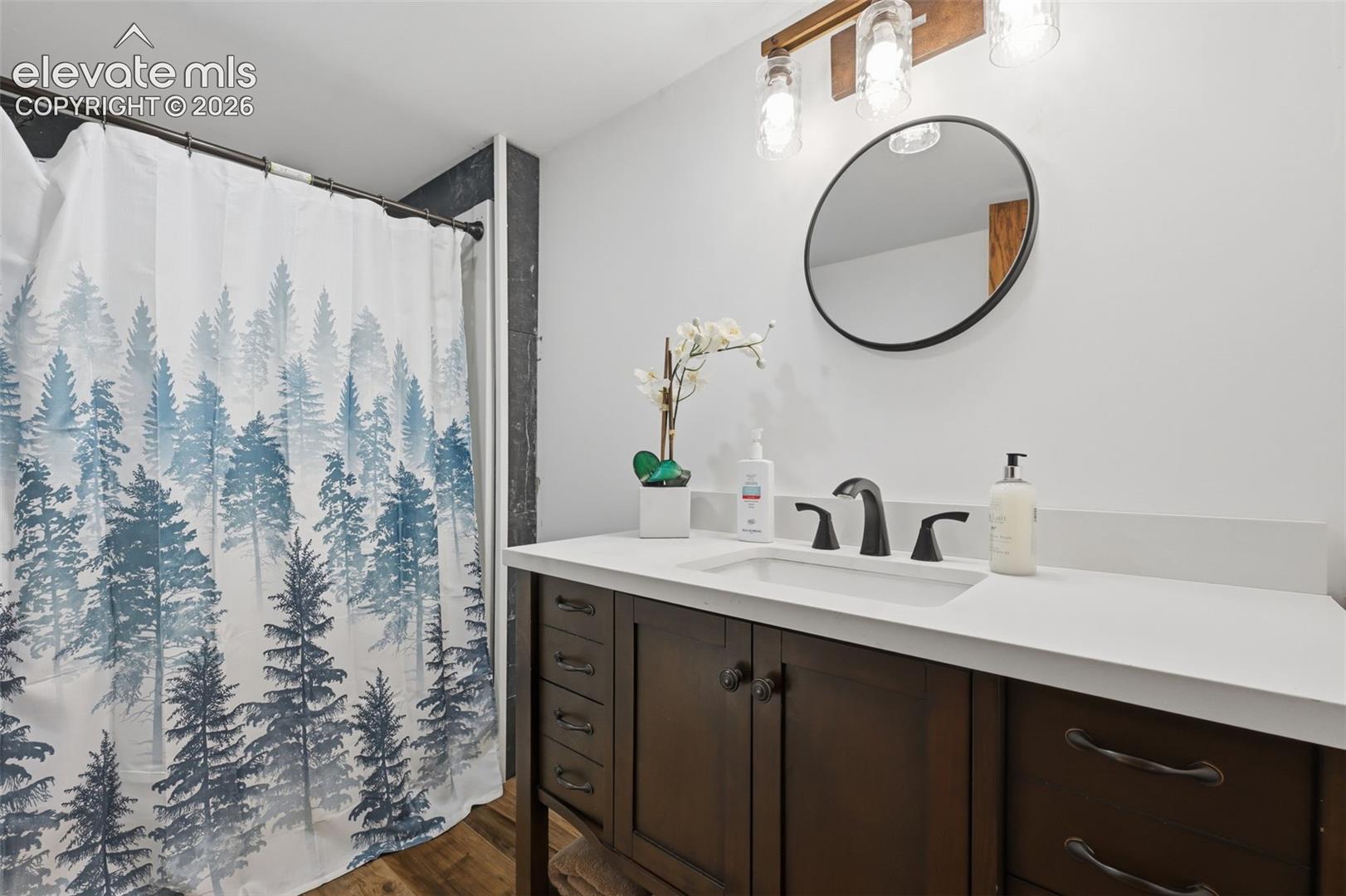 Basement bathroom